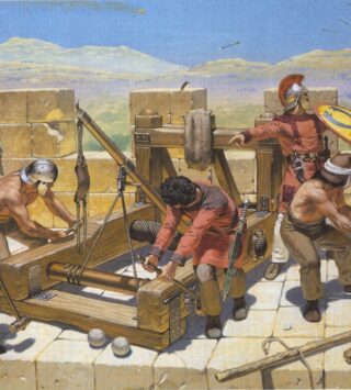 Карробалисты, онагры, оксибелы: как воевала римская артиллерия