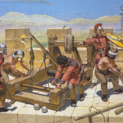 Карробалисты, онагры, оксибелы: как воевала римская артиллерия