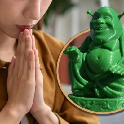 Понедельник начинается с дичи! На Филиппинах женщина четыре года молилась Шреку