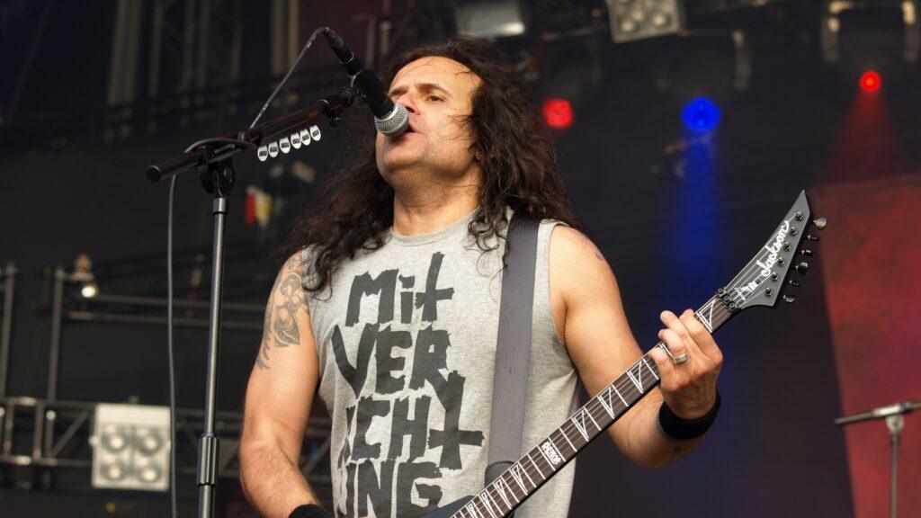 Милле Петроцца, вокалист и лидер группы Kreator. Обзор альбома Kreator — Krushers Of The World. Трэш-метал.