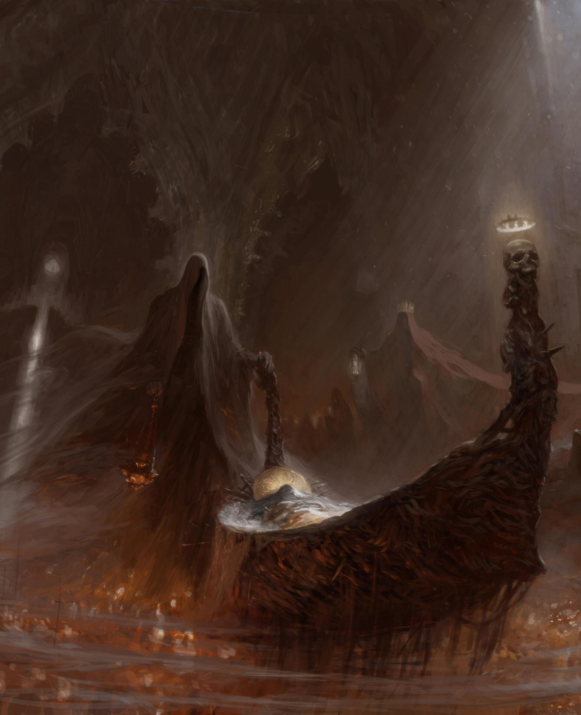 Артём Демура: концепт арты в стиле дарк-фэнтези.