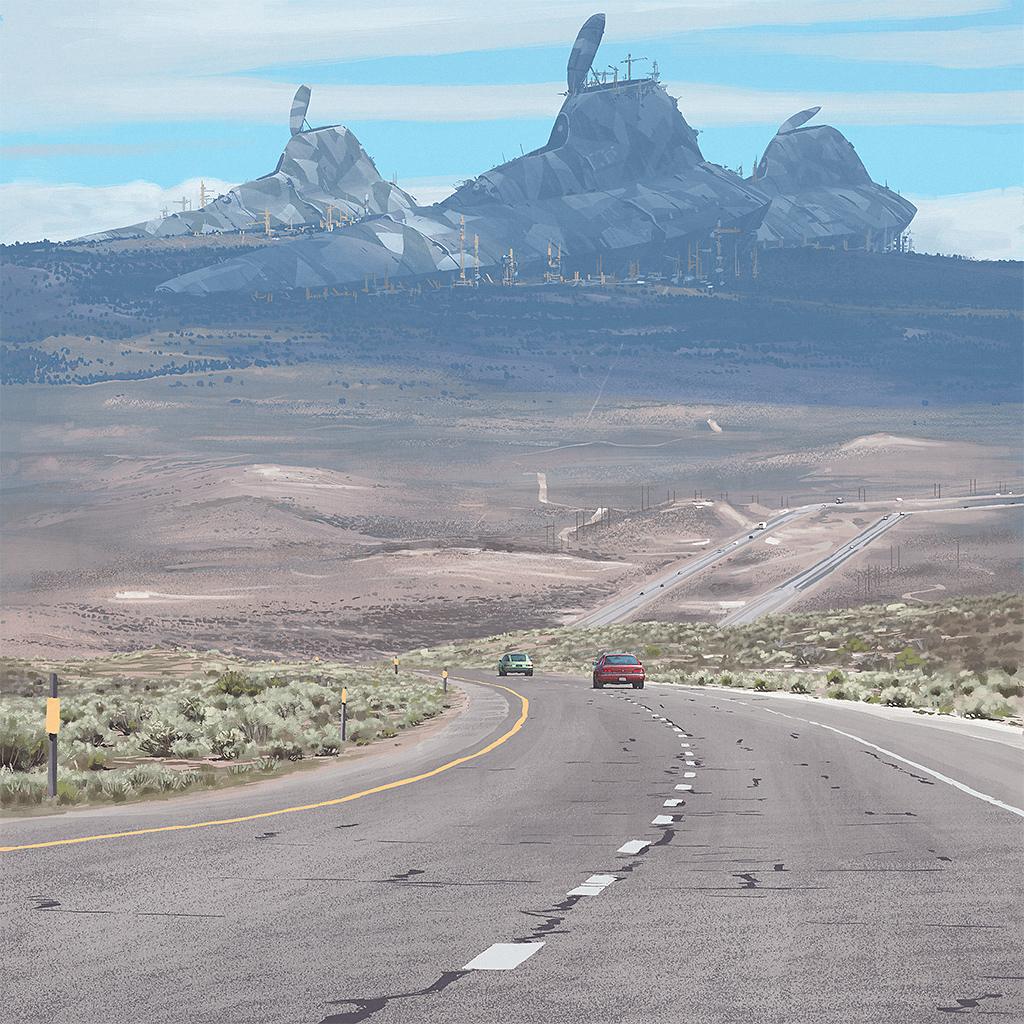 Иллюстрация Саймона Столенхага к Электрическому штату. Источник и права: https://www.simonstalenhag.se/