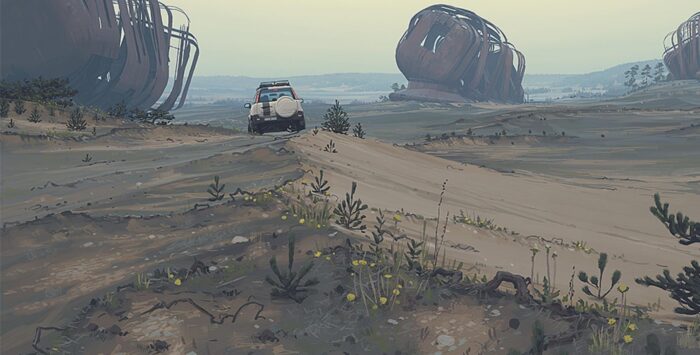 Роботы, щемящая ностальгия и липкий техно-мрак: арт Саймона Столенхага