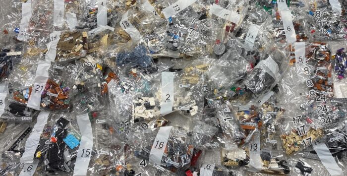 Понедельник начинается с дичи! LEGO с макаронами