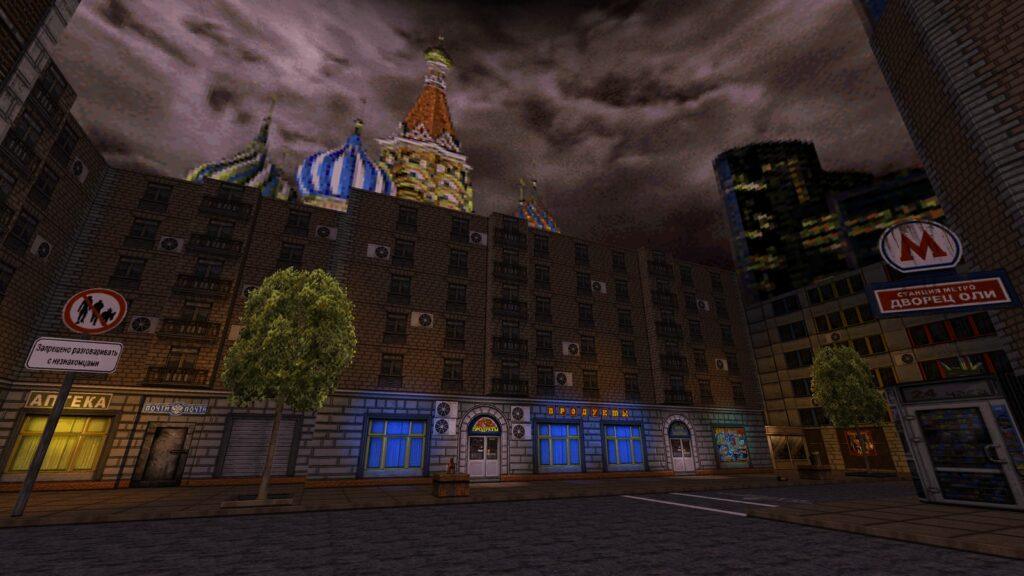 Московский уровень Red Ruckus в Duke Nukem 3D: 20th Anniversary World Tour — тот самый, что строил Левелорд.